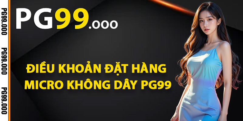 Điều khoản đặt hàng micro karaoke không dây PG99